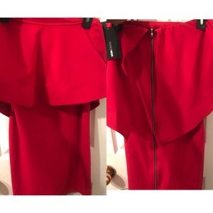 Red Fashionova Dress (Brand New)